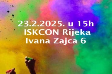 Tjedni program ISKCONa Rijeka (18-23.02.2025.)